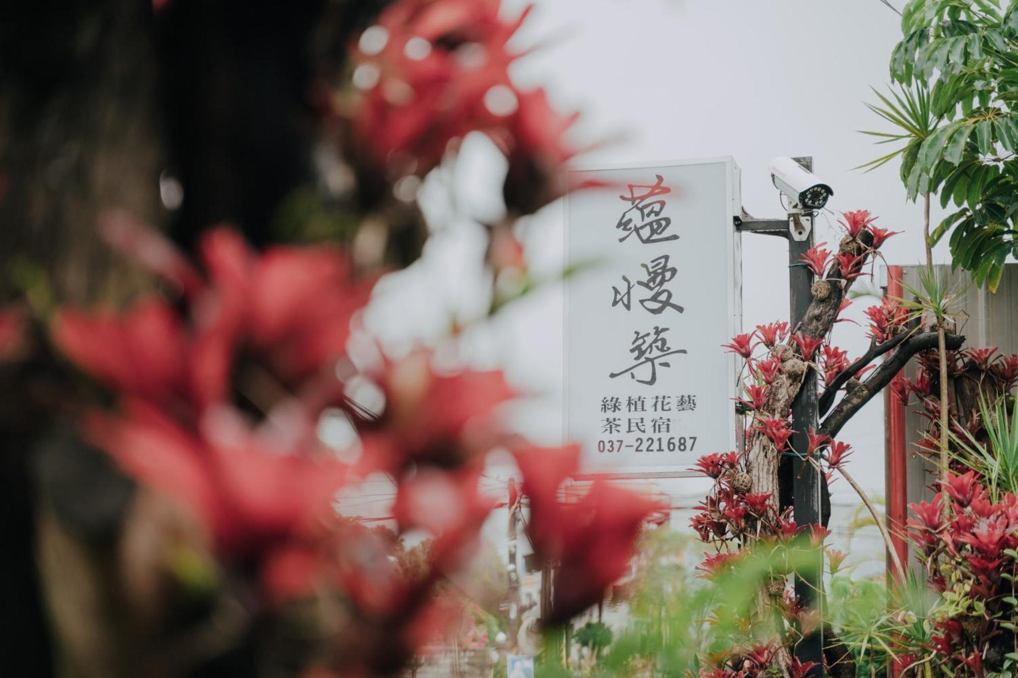 蘊慢築 茶花藝主題民宿 Yun Man Zhu Homestay Gongguan Zewnętrze zdjęcie